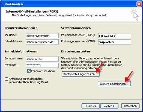 outlook/outlook einstellungen email konten freemailer webde outlook/outlook einstellungen email konten freemailer webde