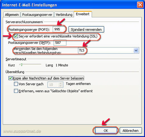 Outlook2007 POP3 web