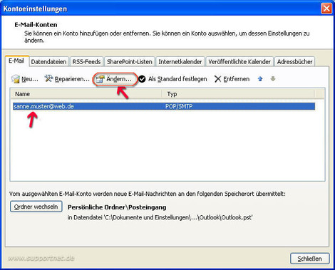 Outlook2007 POP3 web