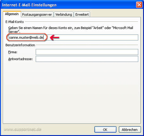 Outlook2007 POP3 web