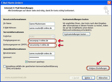 Outlook2007 POP3 t online 11