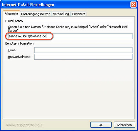 Outlook2007 POP3 t online 7