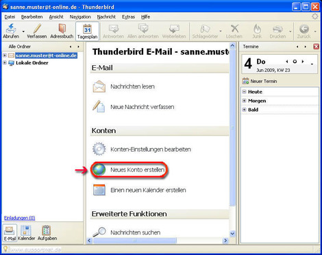 Thunderbird POP3 Web