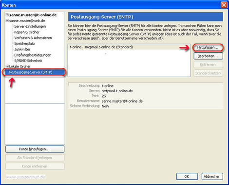 Thunderbird POP3 Web