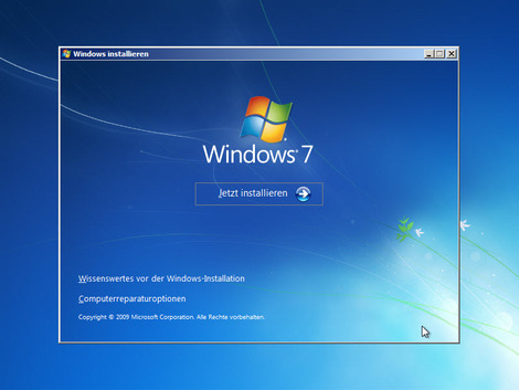 05 windows 7 installation