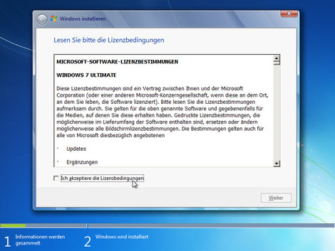 07 windows 7 installation