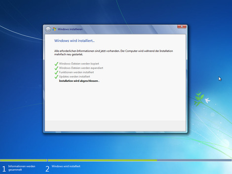 19 windows 7 installation