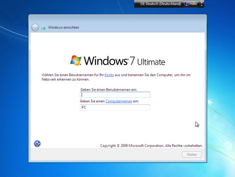 24 windows 7 installation
