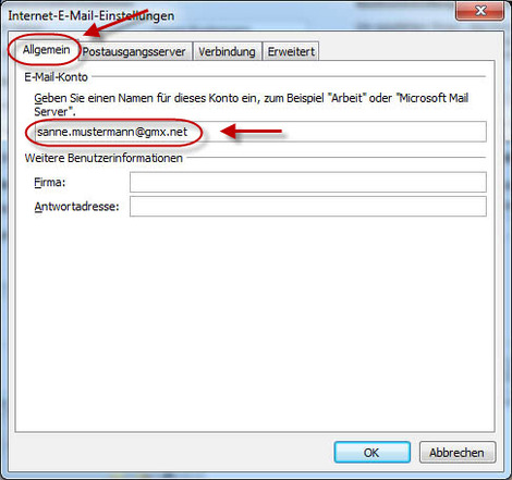 05 Outlook 2010 GMX E Mail Konten