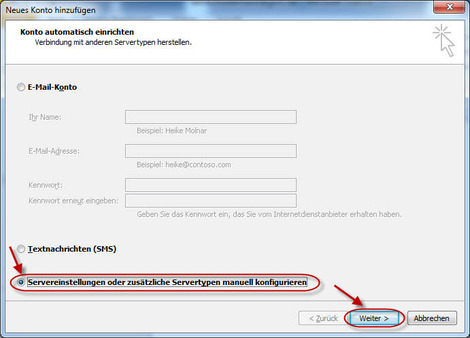 02 Outlook 2010 t online E Mail Konten