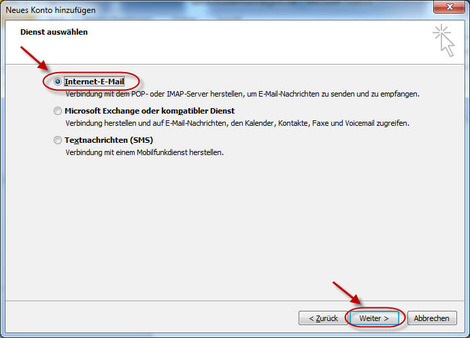03 Outlook 2010 t online E Mail Konten