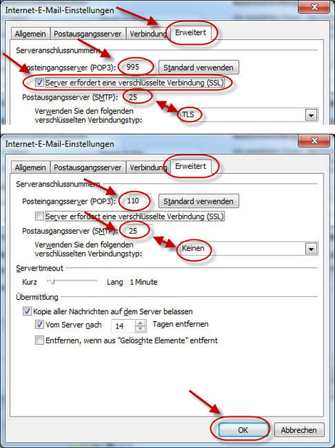 08 Outlook 2010 t online E Mail Konten