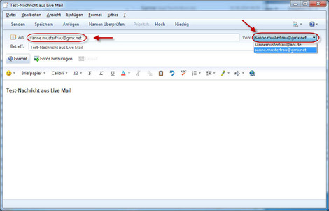 07 Windows Live Mail GMX E Mail Konten