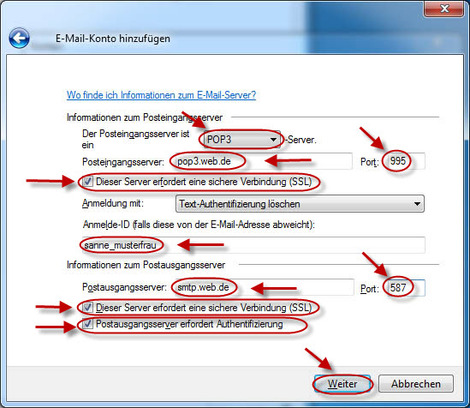 05 Windows Live Mail Web de E Mail Konten