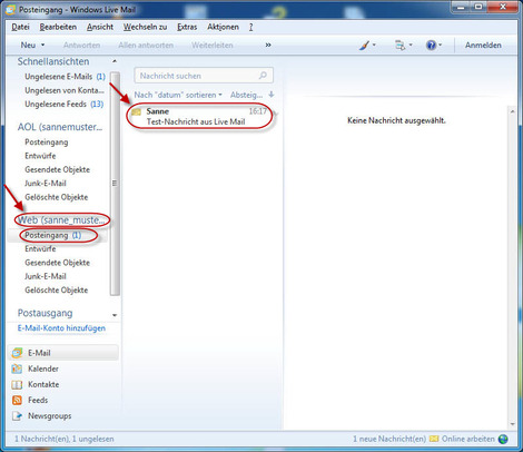 09 Windows Live Mail Web de E Mail Konten