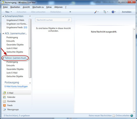 06 Windows Live Mail Yahoo E Mail Konten
