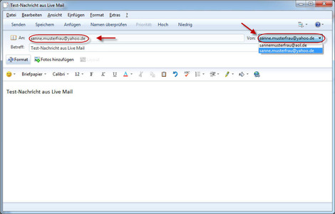 07 Windows Live Mail Yahoo E Mail Konten