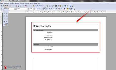 02 OpenOffice Writer Ausfuellbare PDF Formulare erstellen