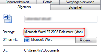 01 Quicktipp Vollversionen von Microsoft Office Compatibility Pack aelteres Word Dokument Eigenschaften 470