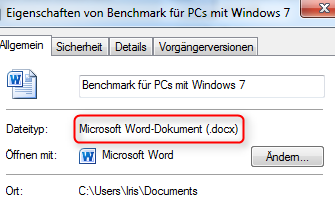 02 Quicktipp Vollversionen von Microsoft Office Compatibility Pack Word Dokument Eigenschaften 470