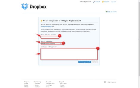 02 so loeschen sie ihren account auf dropbox