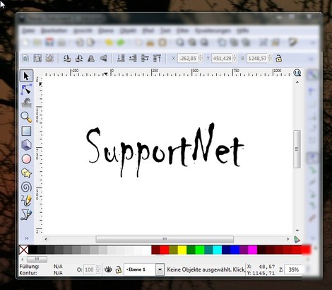 33 Inkscape Logo erstellen Schriftzugzeichnen
