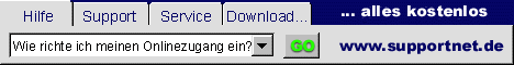 Onlinesupport - www.supportnet.de