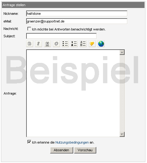 Beitrag erstellen