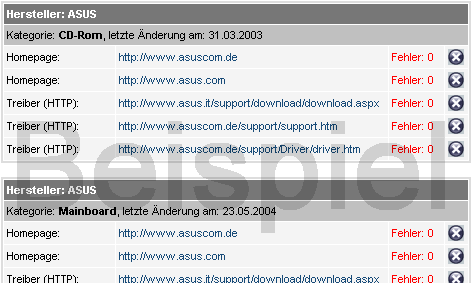 Treibersuche